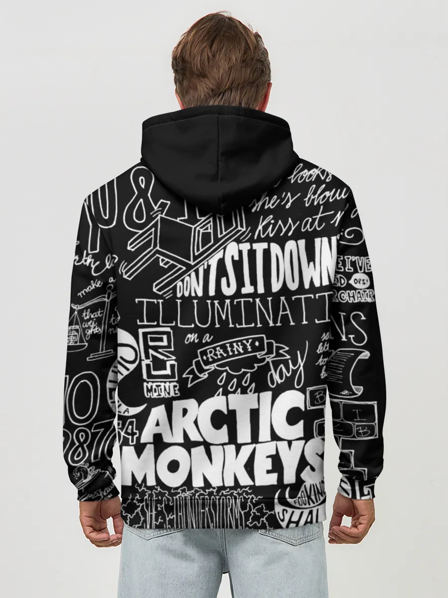 Худи мужской база хлопок / Arctic Monkeys