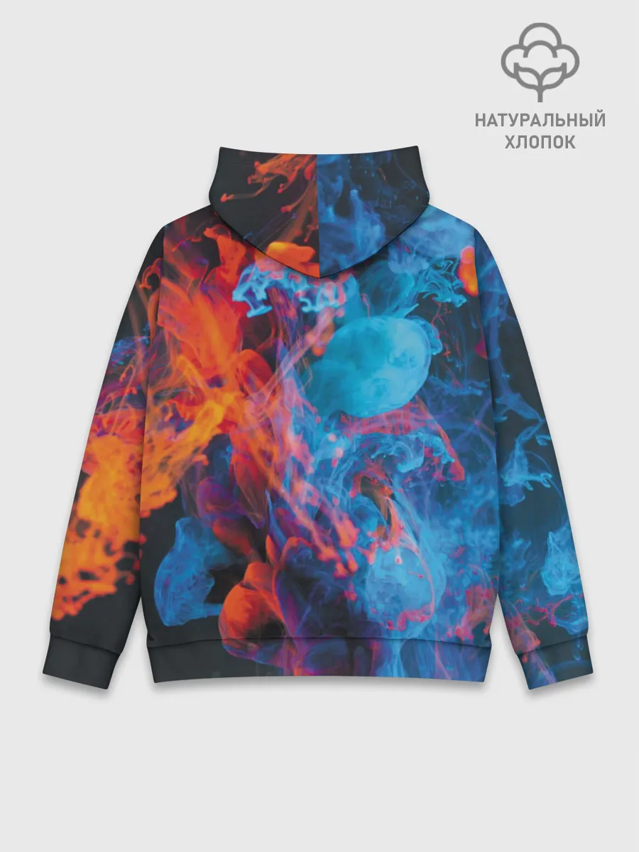 Худи мужской база хлопок / Metro Fire