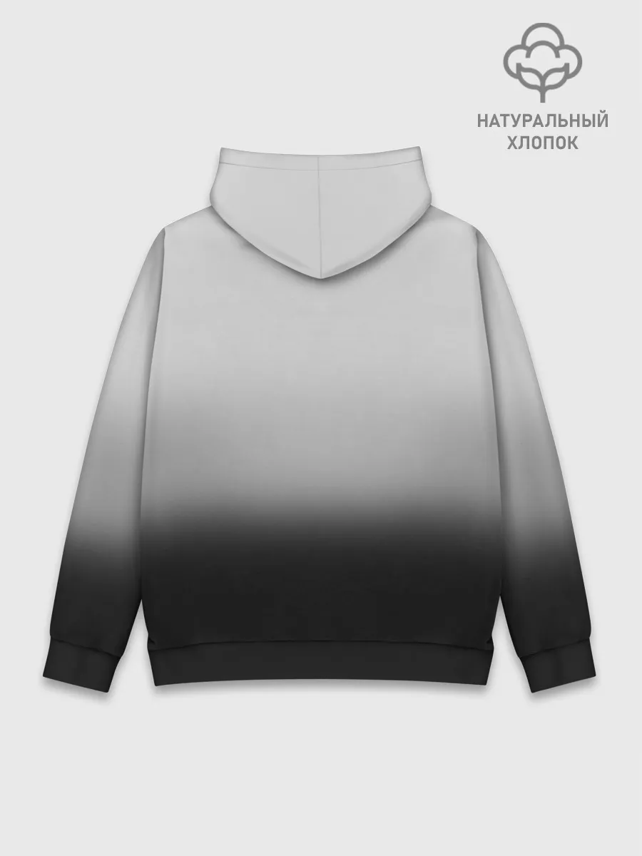 Худи мужской база хлопок / Панда