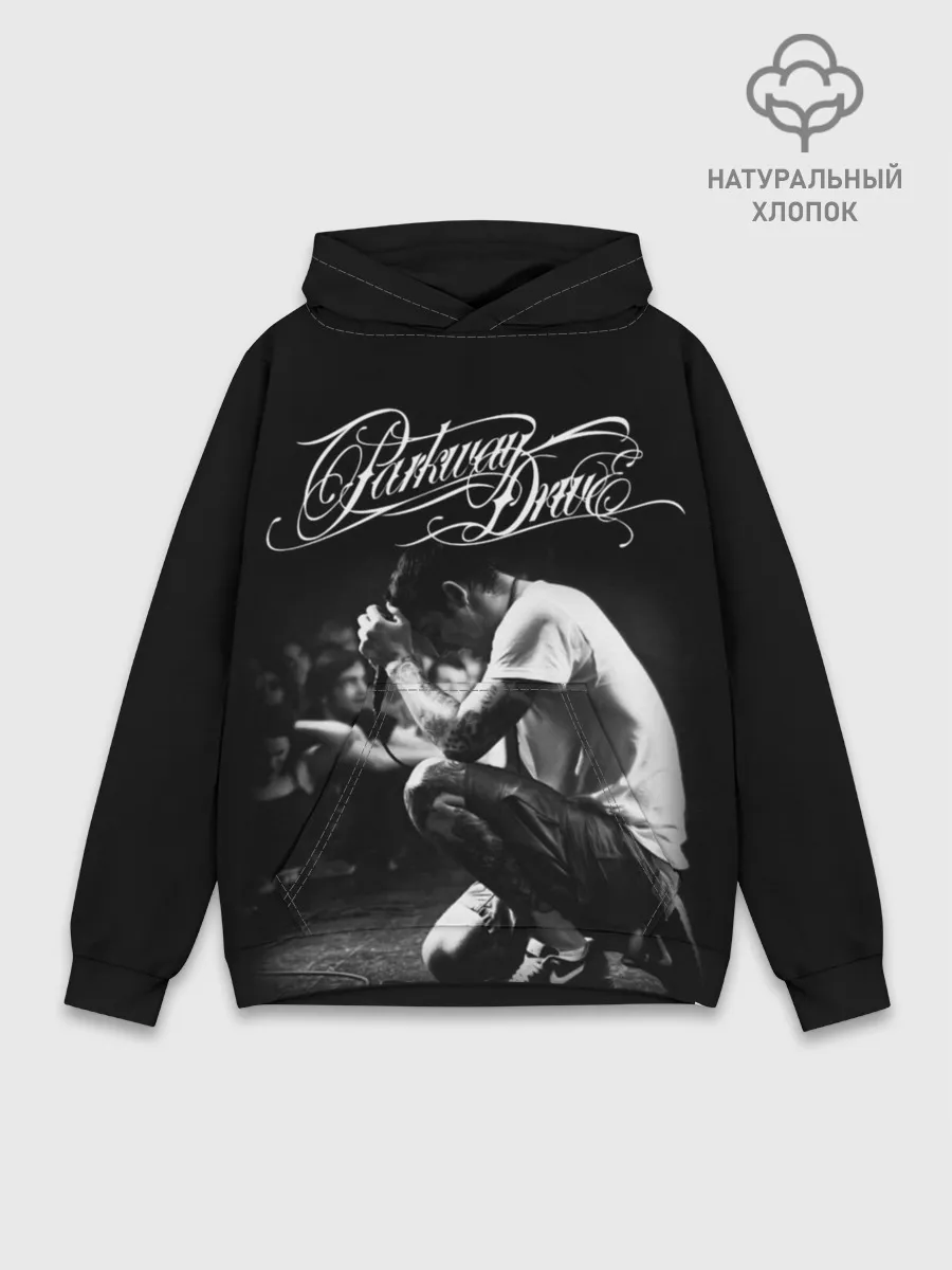 Худи мужской база хлопок / Parkway Drive