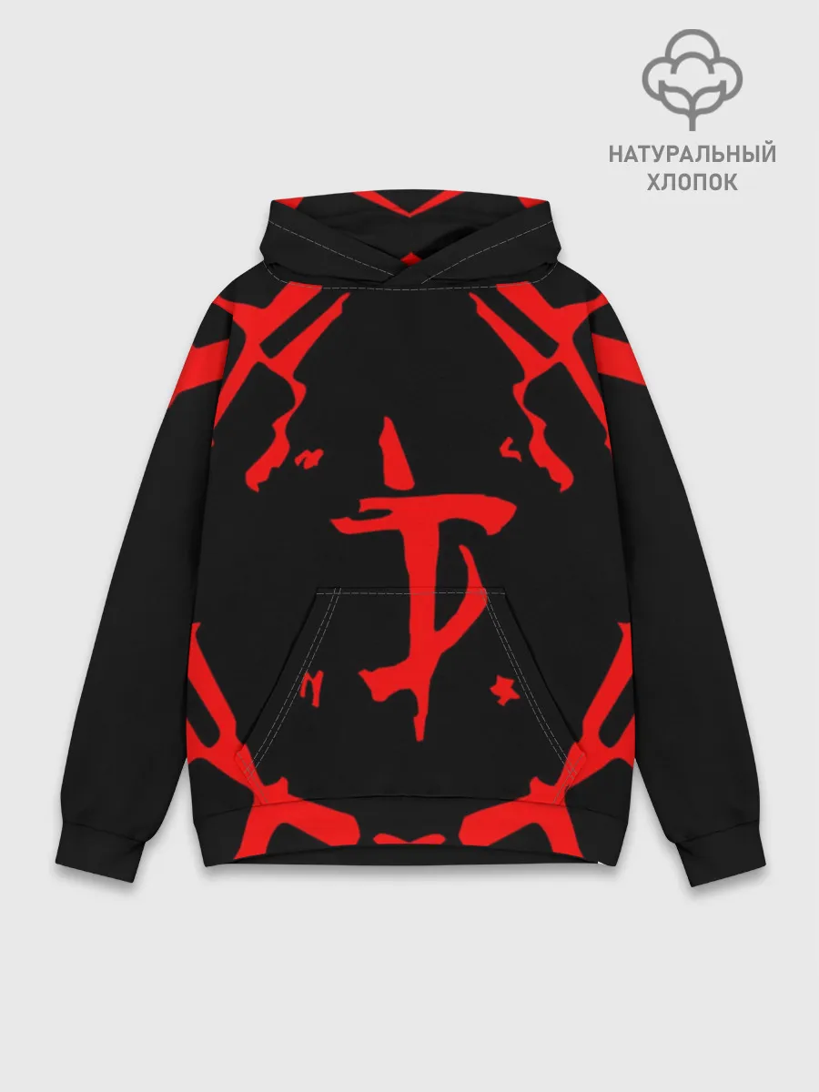 Худи мужской база хлопок / DOOM