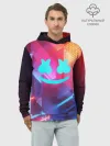 Худи мужской база хлопок / Marshmello