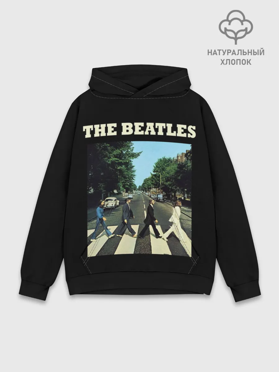 Худи мужской база хлопок / The Beatles