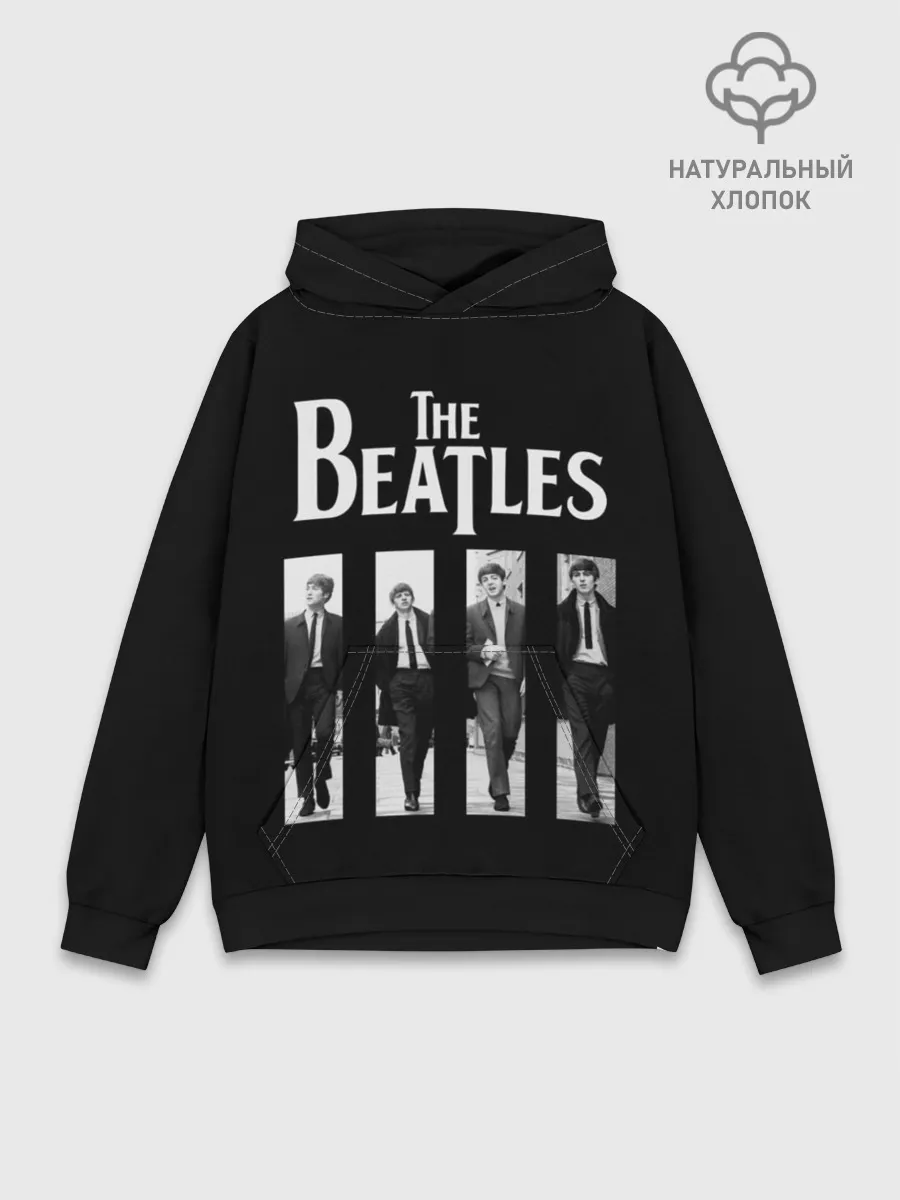 Худи мужской база хлопок / The Beatles