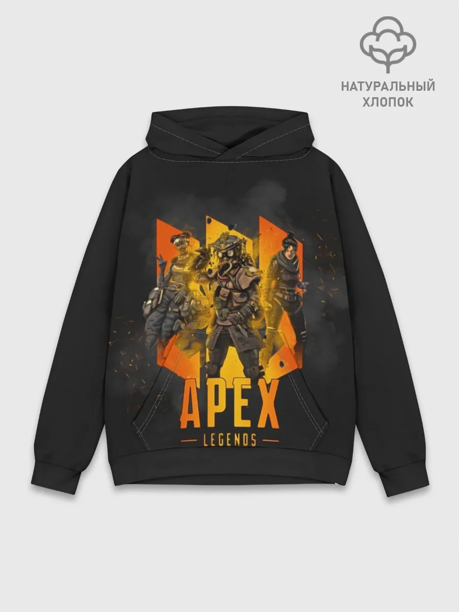 Худи мужской база хлопок / Apex legends