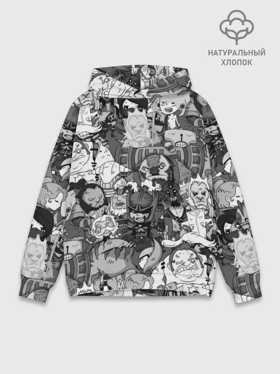 Худи мужской база хлопок / Дота 2