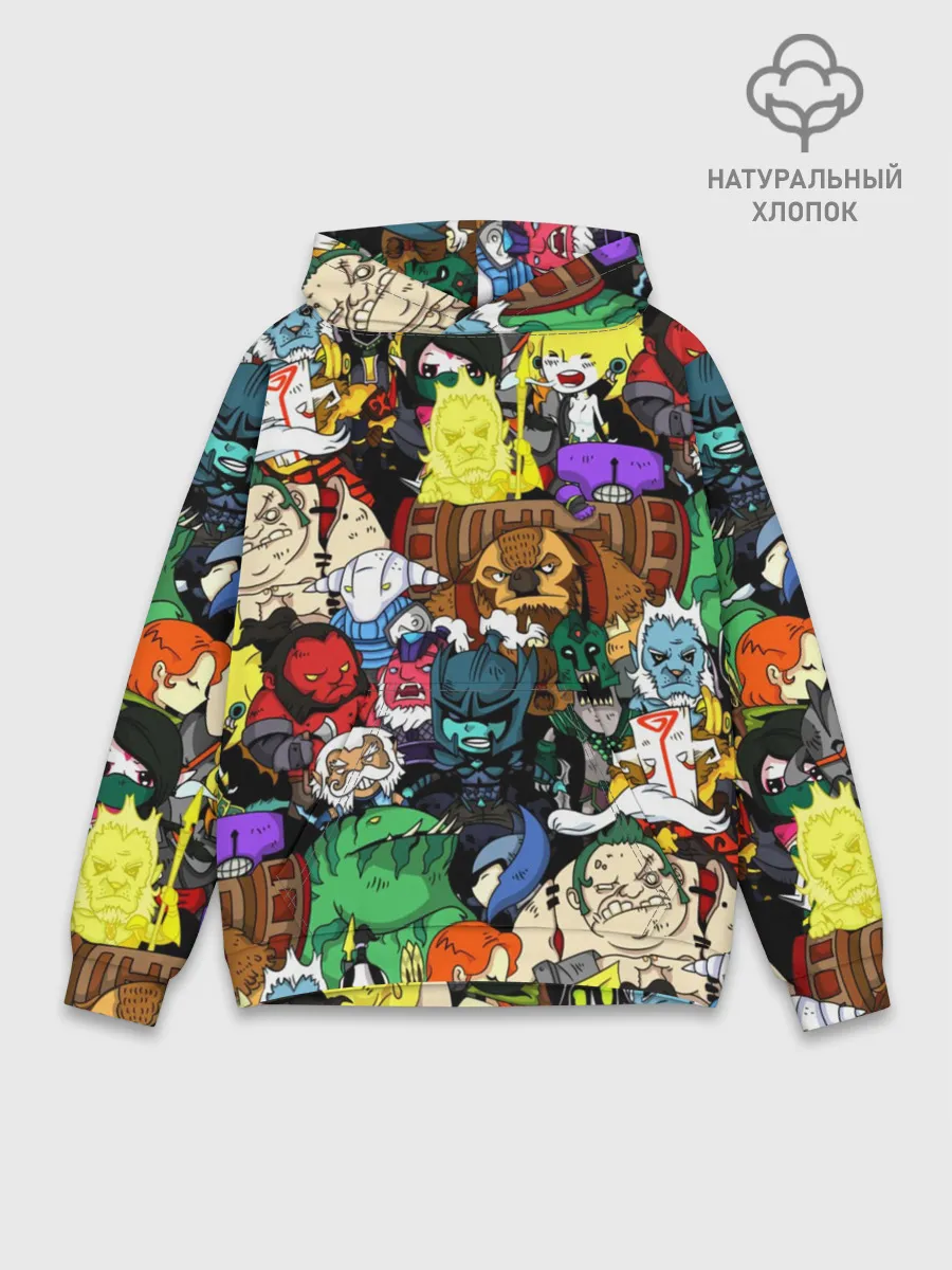 Худи мужской база хлопок / Дота 2