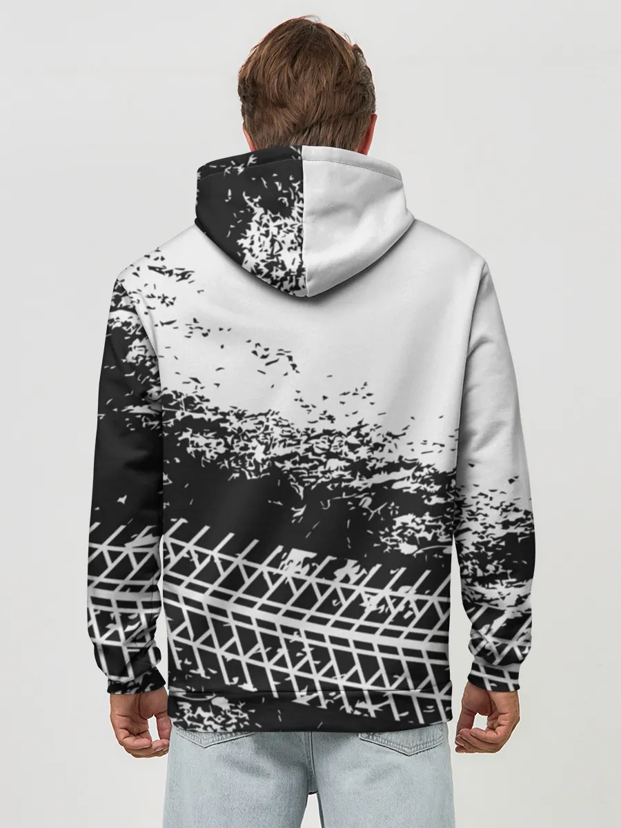 Худи мужской база хлопок / Mercedes