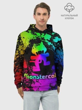 Худи мужской база хлопок / Monstercat