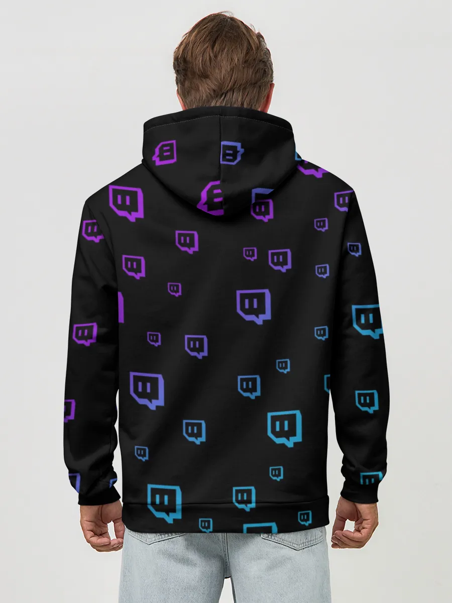 Худи мужской база хлопок / Twitch