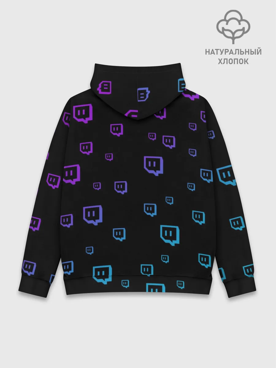 Худи мужской база хлопок / Twitch
