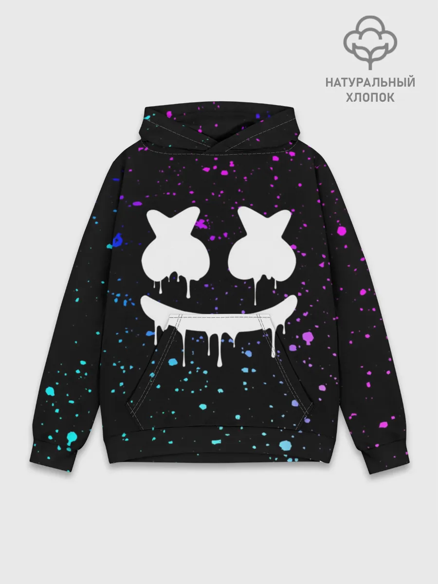 Худи мужской база хлопок / MARSHMELLO Melt