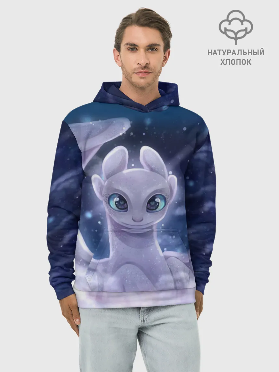 Худи мужской база хлопок / Как приручить дракона