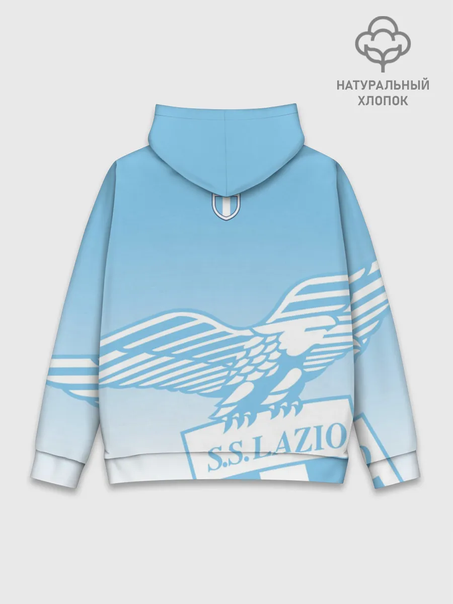 Худи мужской база хлопок / Лацио