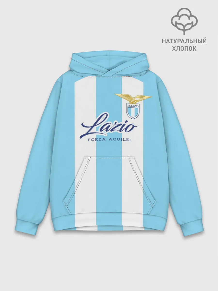Худи мужской база хлопок / Лацио
