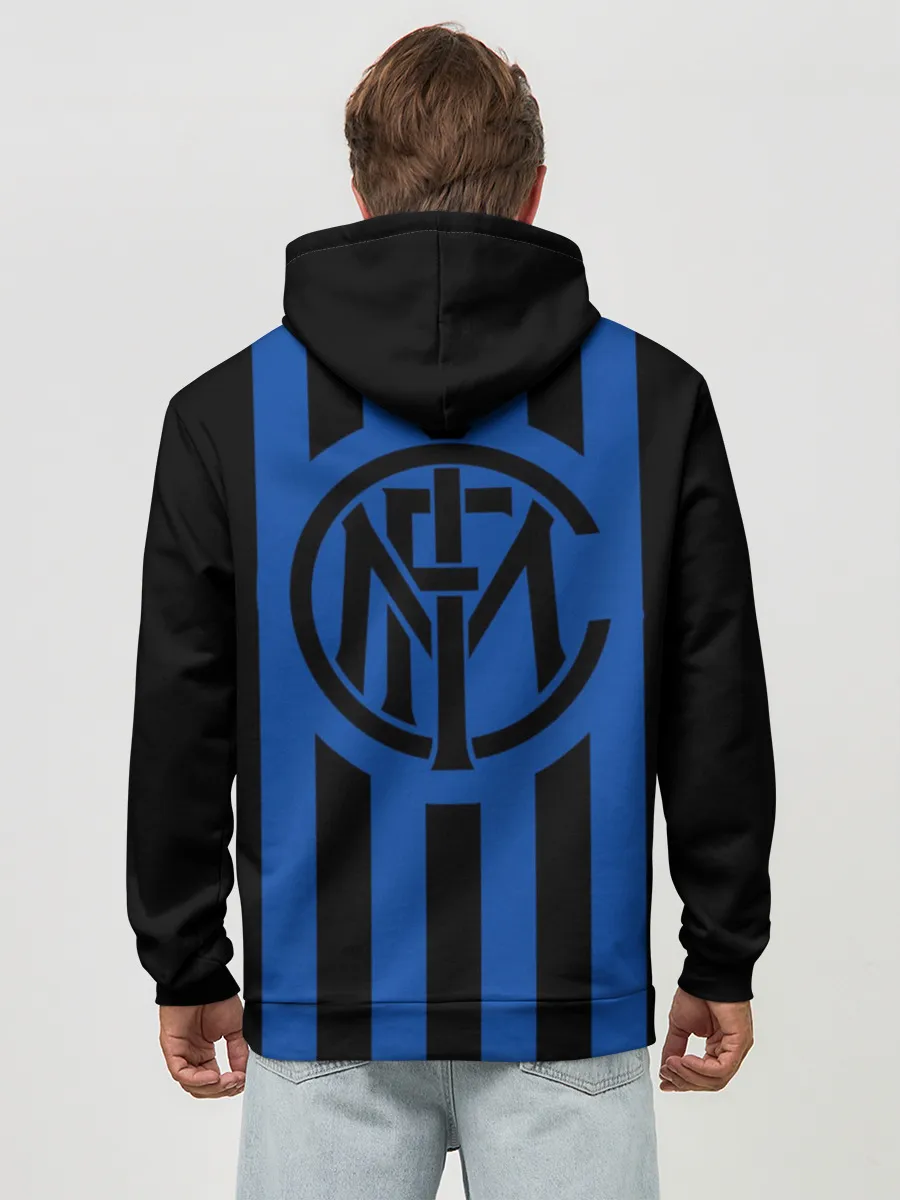 Худи мужской база хлопок / Интер Милан