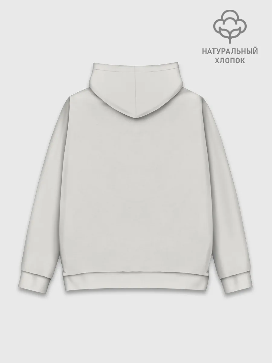 Худи мужской база хлопок / Life is a camble the king of p