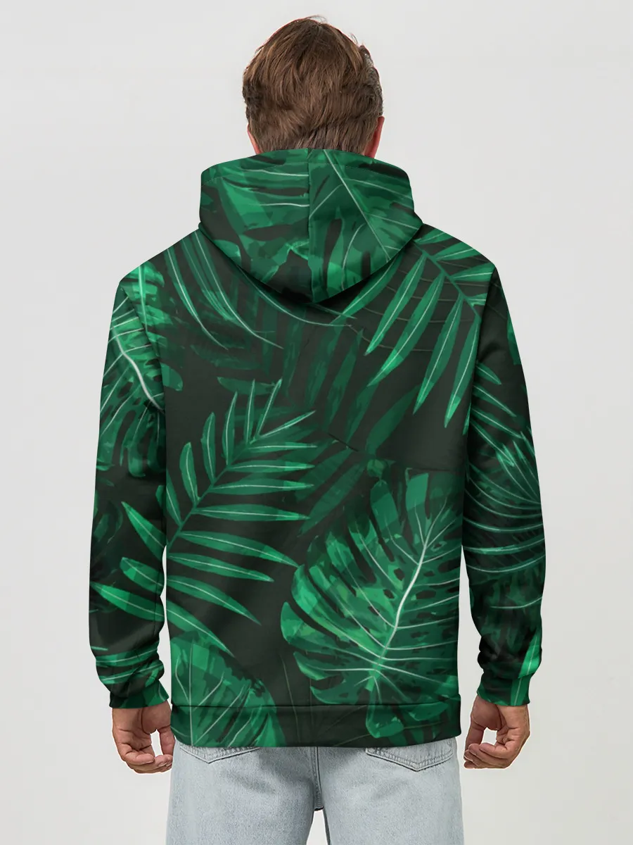 Худи мужской база хлопок / Джунгли