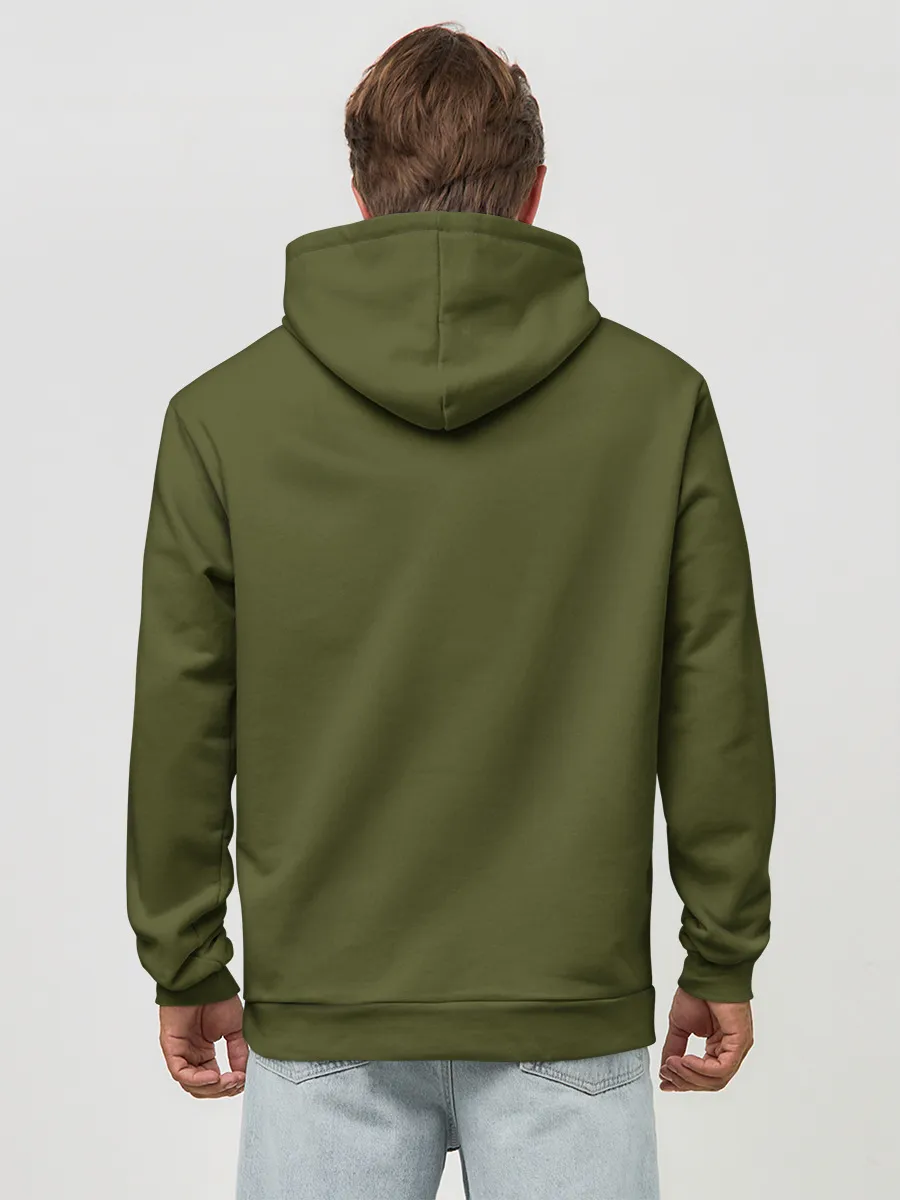 Худи мужской база хлопок / Белочка