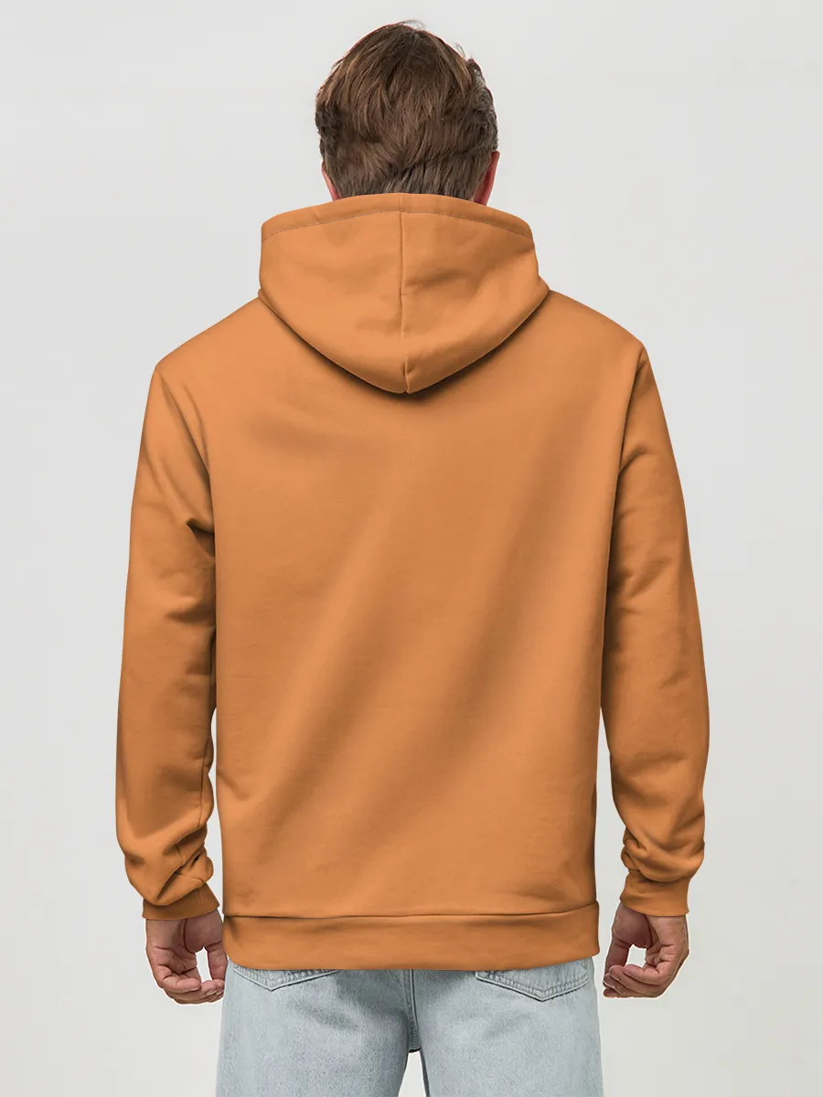 Худи мужской база хлопок / Лиса с языком