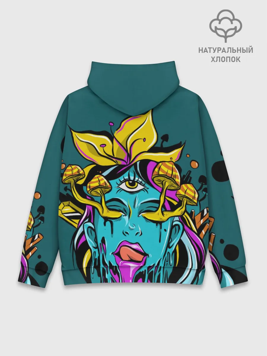 Худи мужской база хлопок / Девушка трип