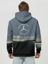 Худи мужской база хлопок / V8 Biturbo