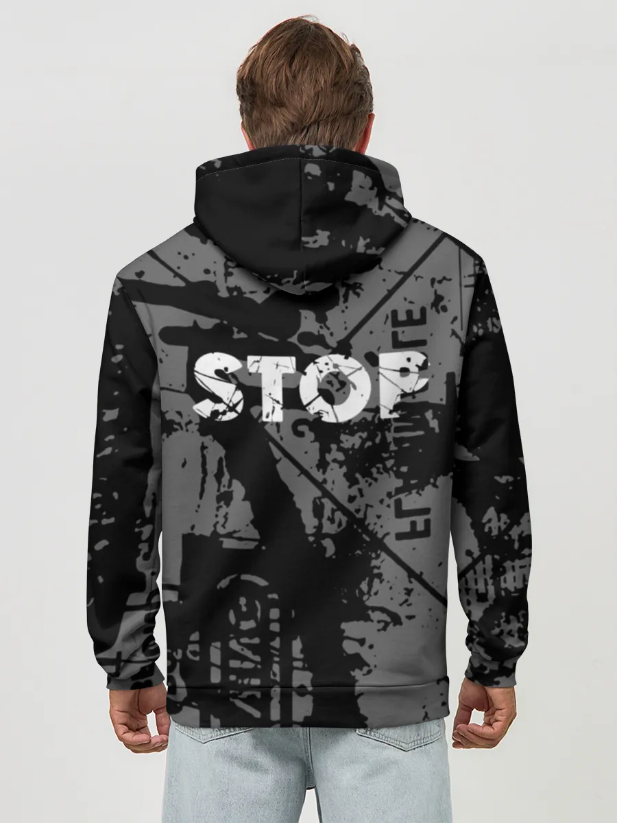 Худи мужской база хлопок / Stop