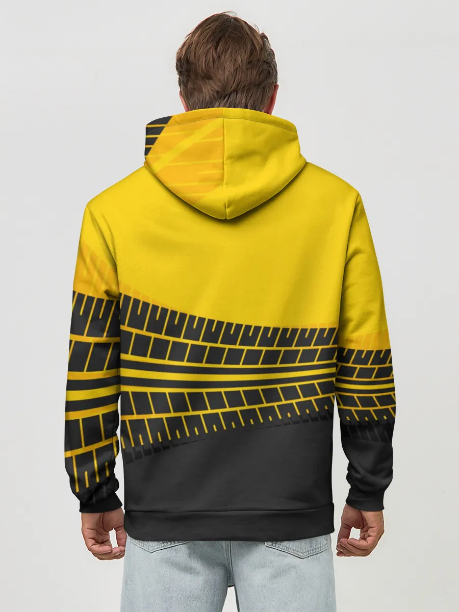 Худи мужской база хлопок / Volvo