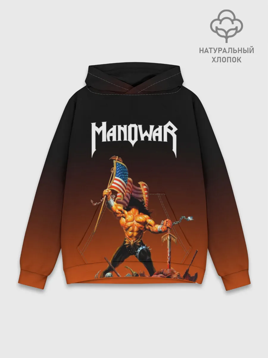 Худи мужской база хлопок / MANOWAR