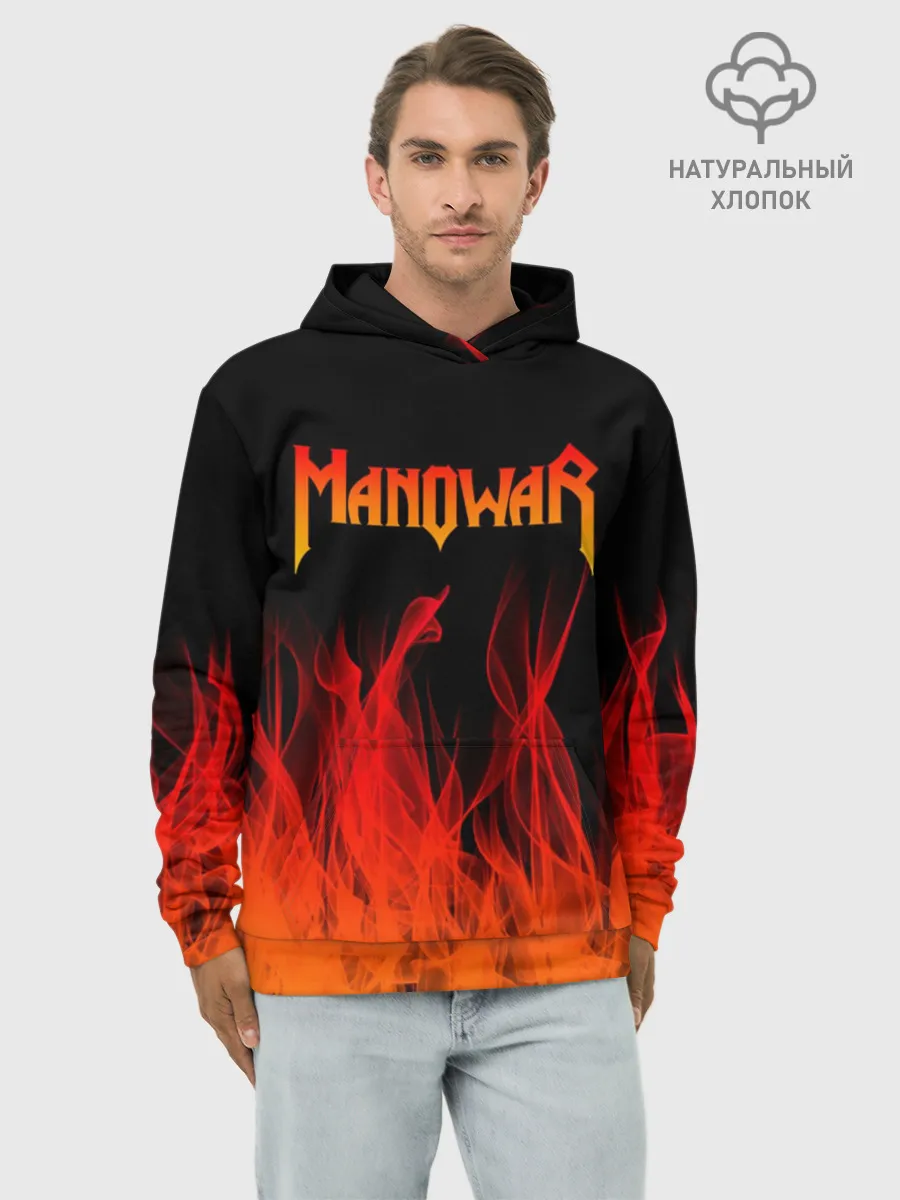 Худи мужской база хлопок / MANOWAR