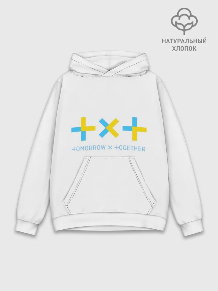 Худи мужской база хлопок / TOMORROW X TOGETHER / TXT