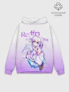 Худи мужской база хлопок / Re:Zero. Эмилия