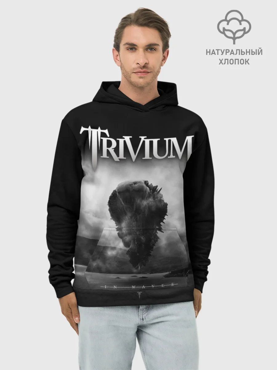 Худи мужской база хлопок / Trivium