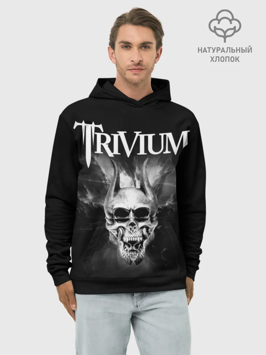 Худи мужской база хлопок / Trivium