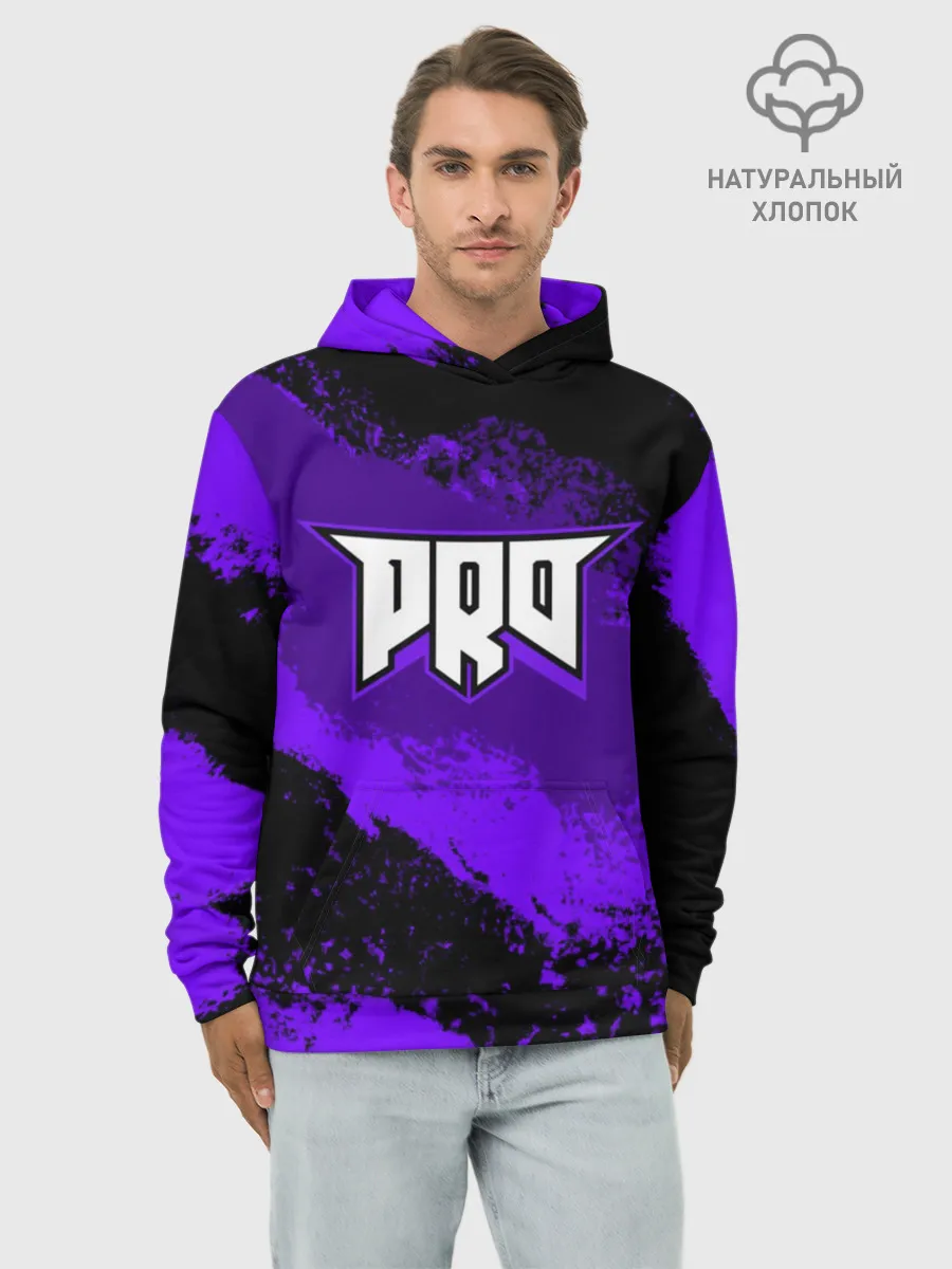 Худи мужской база хлопок / pro100