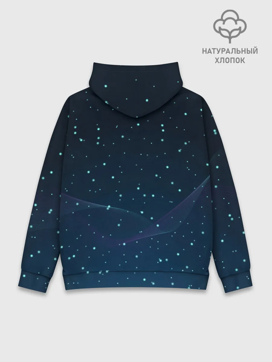 Худи мужской база хлопок / Совенок летчик