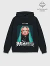 Худи мужской база хлопок / Billie Eilish