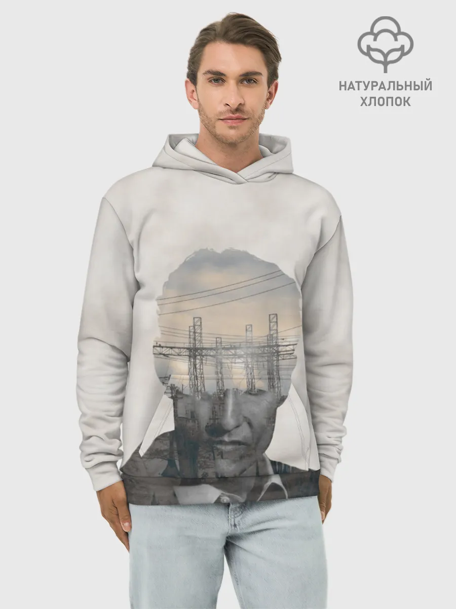 Худи мужской база хлопок / True Detective