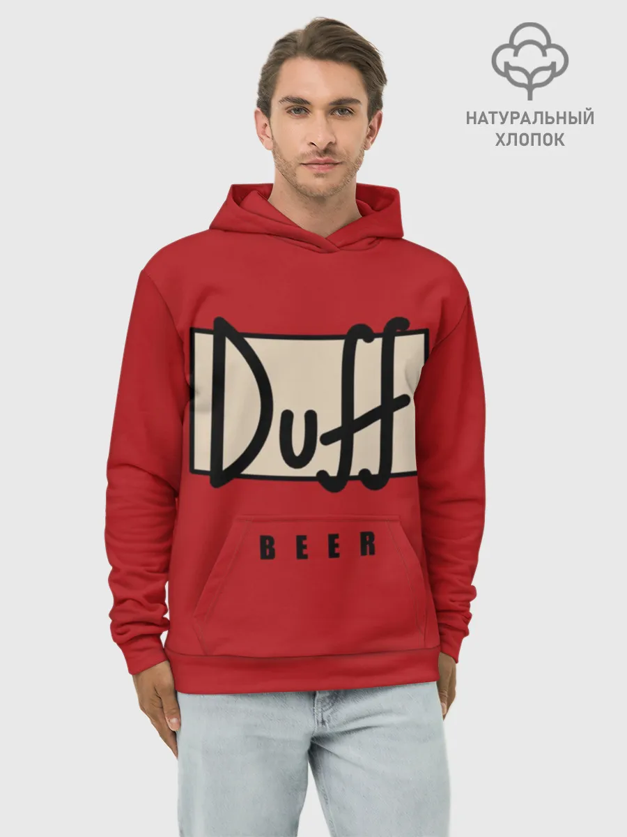 Худи мужской база хлопок / Duff