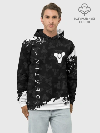 Худи мужской база хлопок / DESTINY