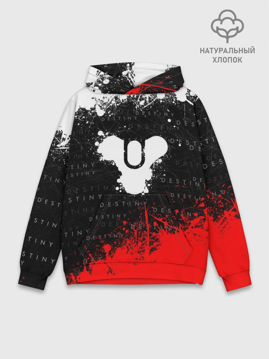 Худи мужской база хлопок / DESTINY