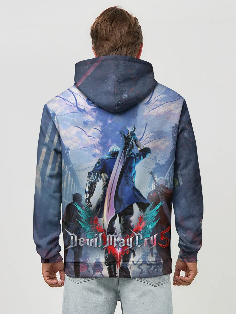 Худи мужской база хлопок / Devil May Cry 5