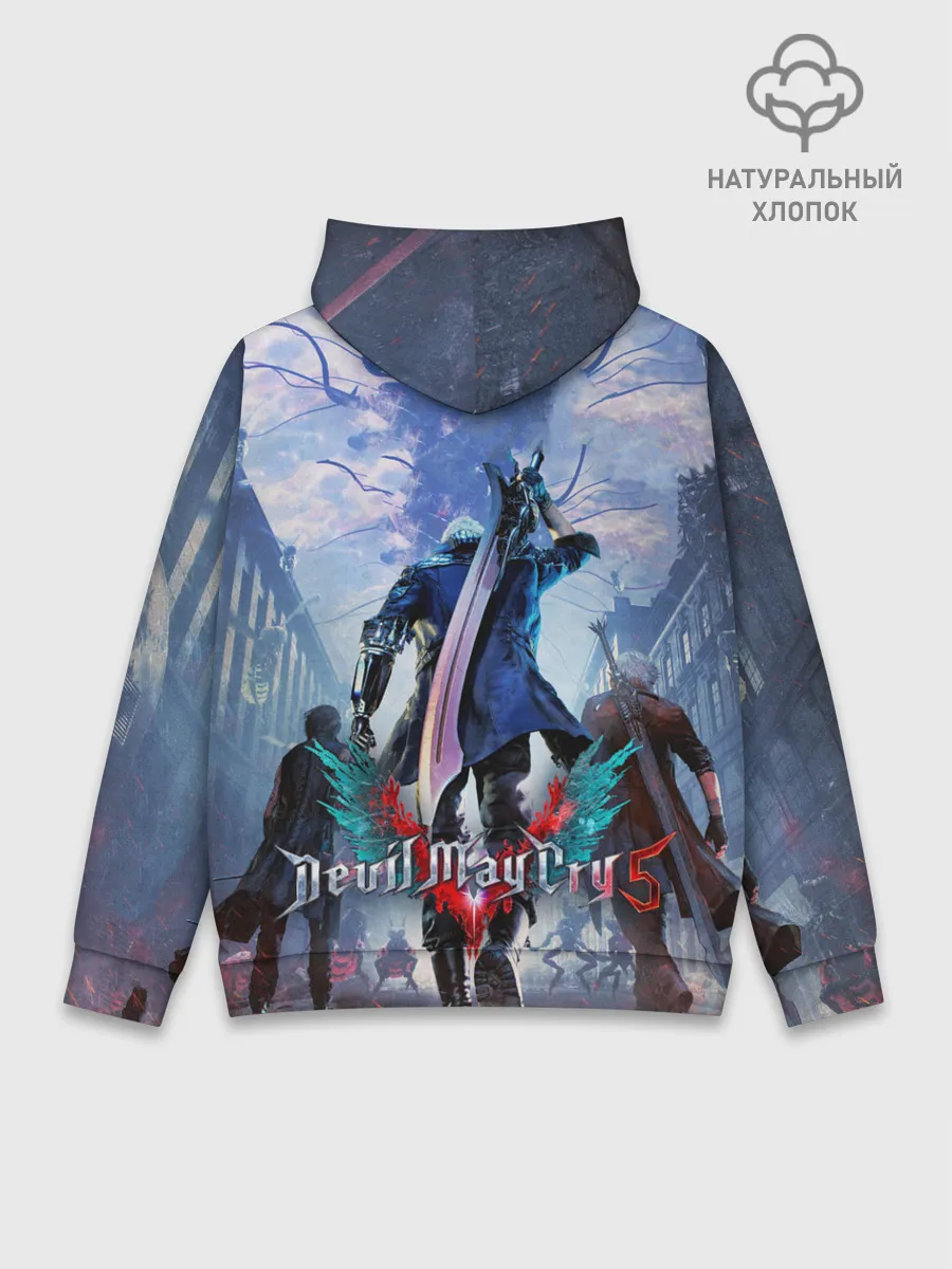 Худи мужской база хлопок / Devil May Cry 5