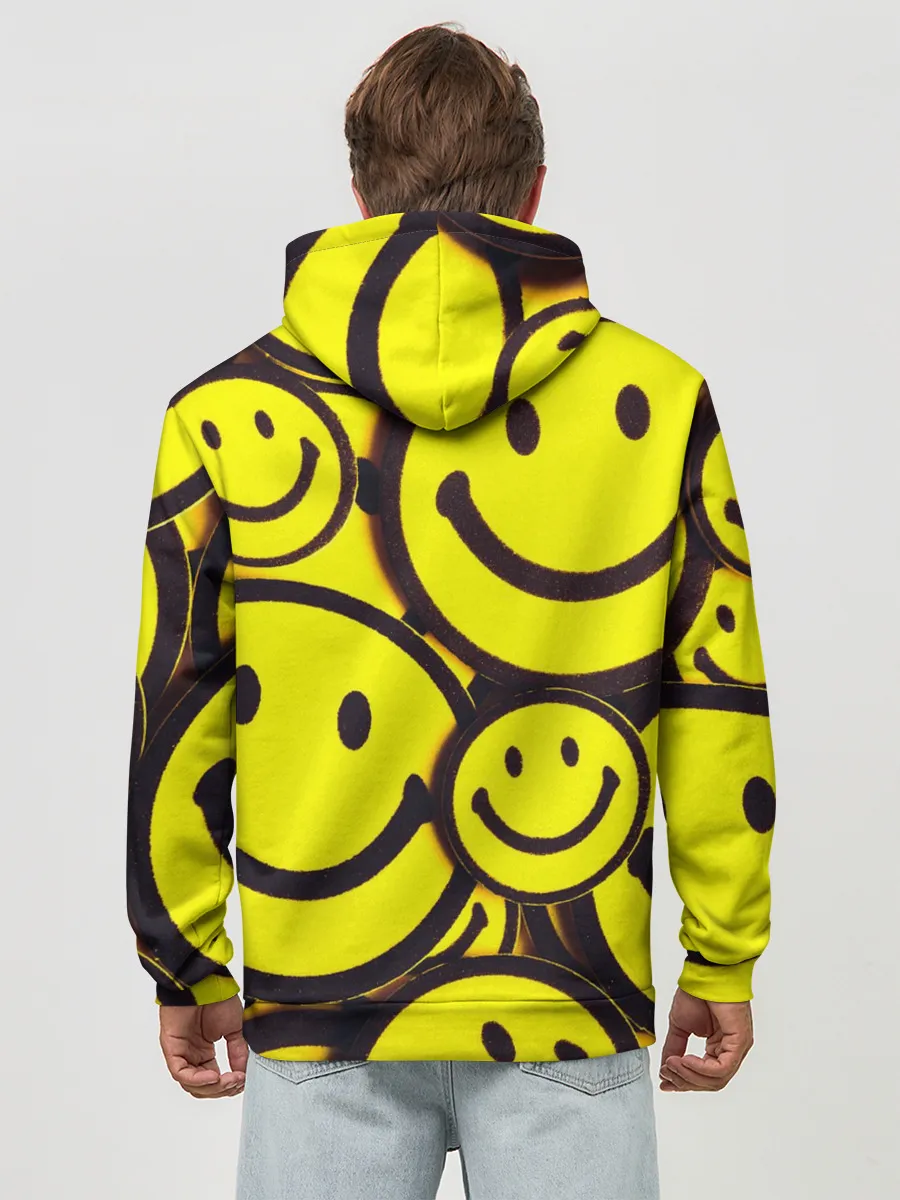 Худи мужской база хлопок / Billie Eilish Выкинь Друга