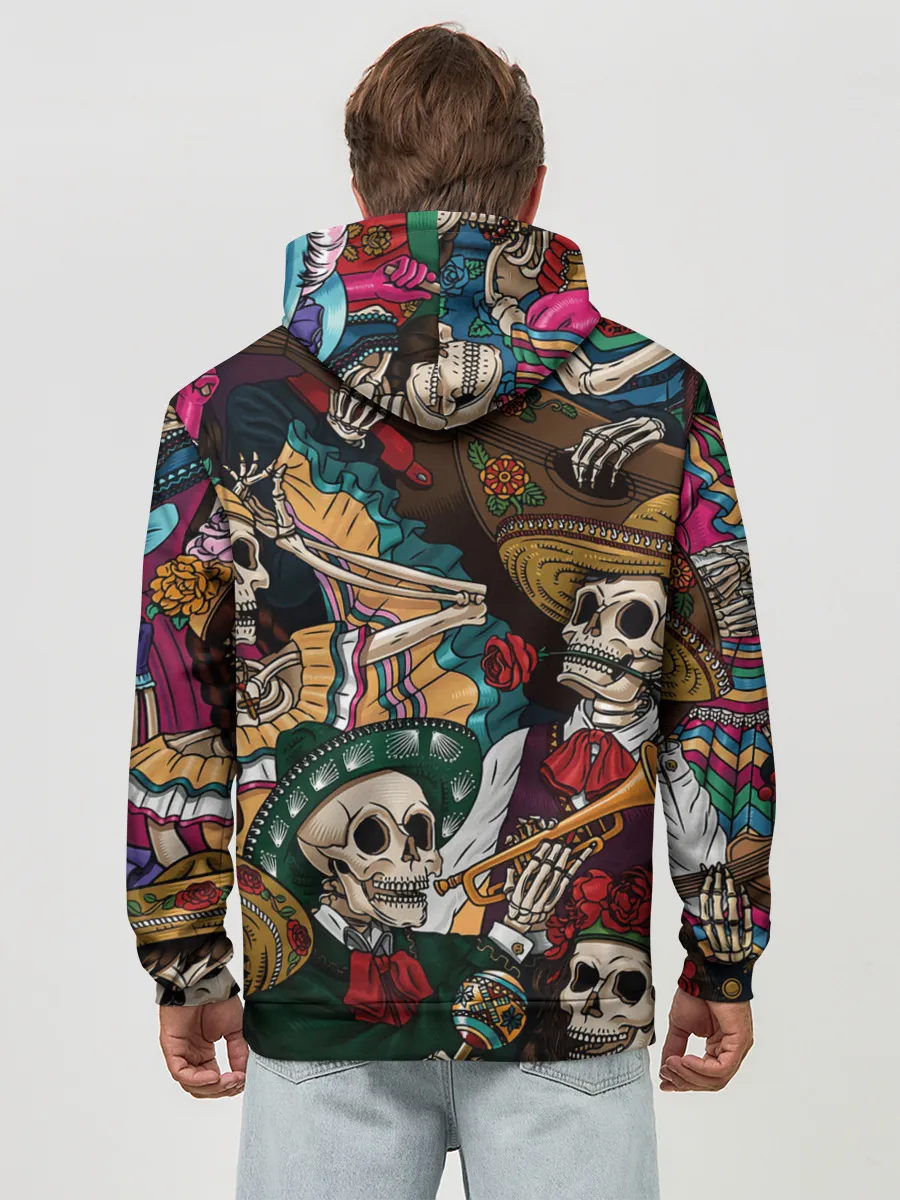 Худи мужской база хлопок / Мексиканская Вечеринка