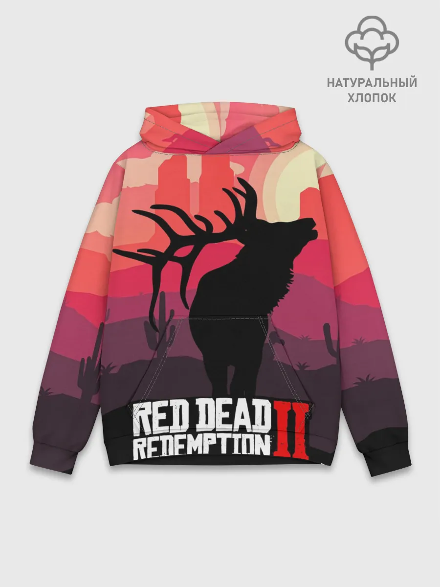 Худи мужской база хлопок / RDR II