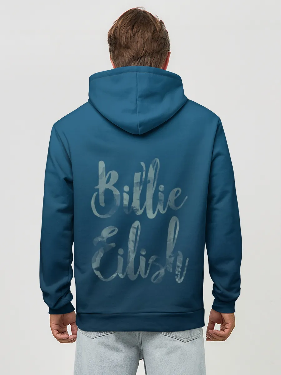 Худи мужской база хлопок / Billie Eilish