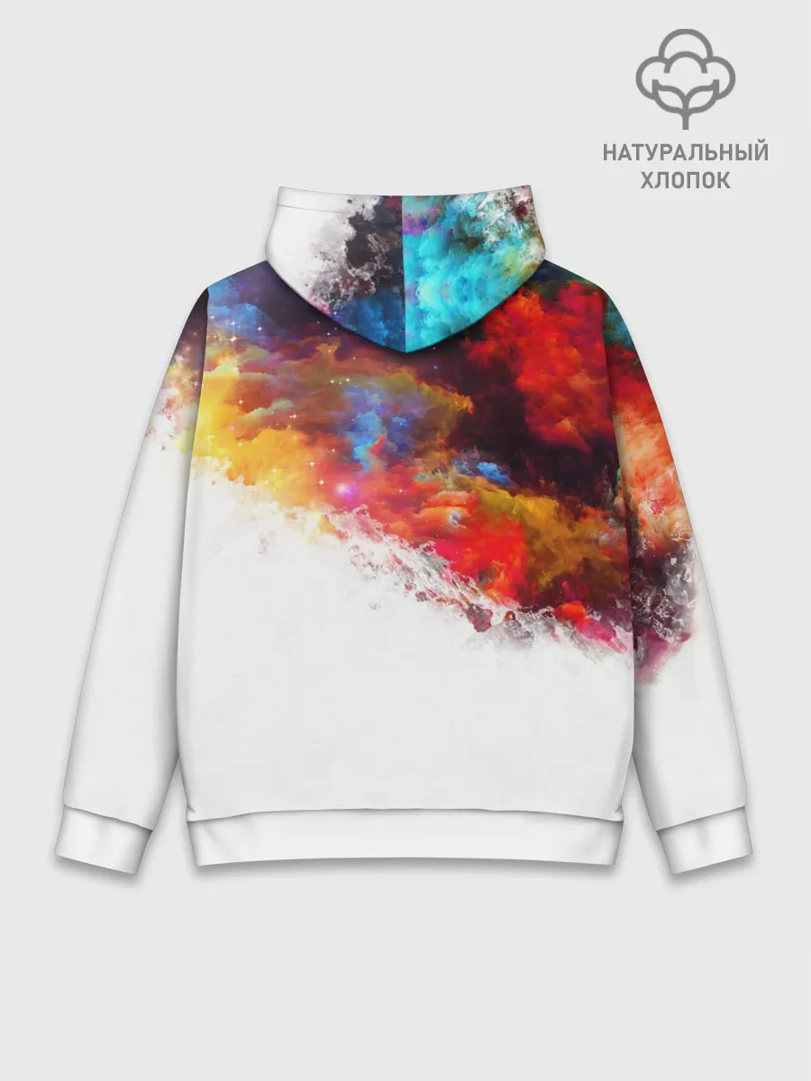 Худи мужской база хлопок / Девочка с шарами