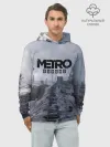 Худи мужской база хлопок / Metro Exodus
