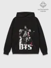 Худи мужской база хлопок / BTS